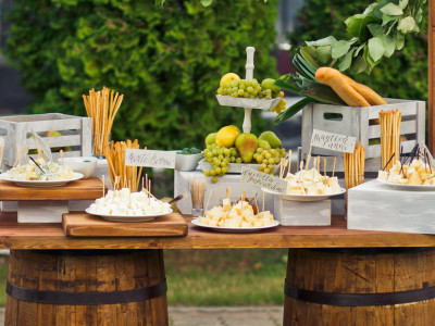 A Cheesy Twist to your Wedding – Cheese Stations! article