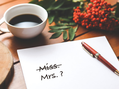 Does Marriage Involve a Name Change? article